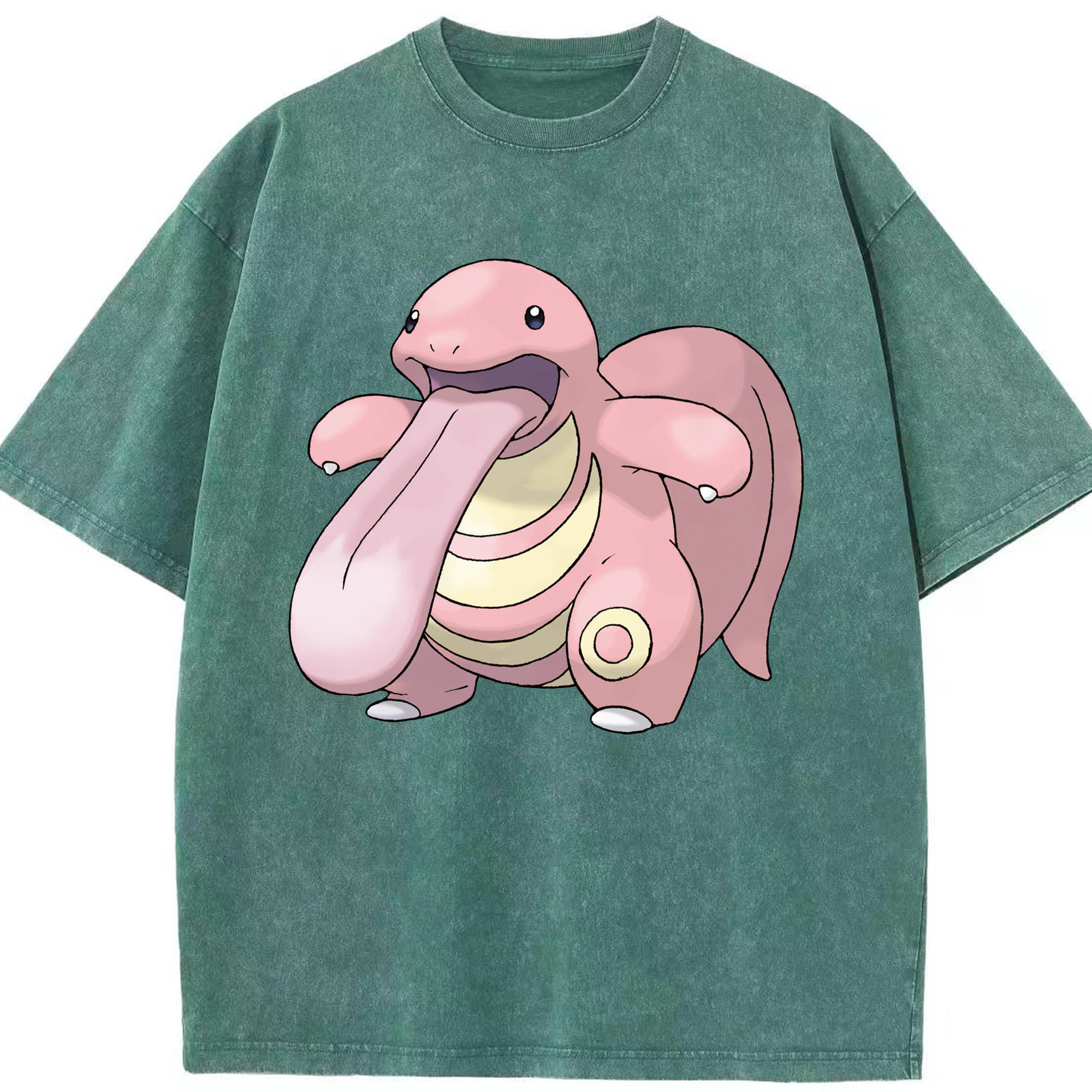 （画像用） ポケットモンスター Pokémon 綿100% ヴィンテージ風 半袖Tシャツ（フロントプリント）